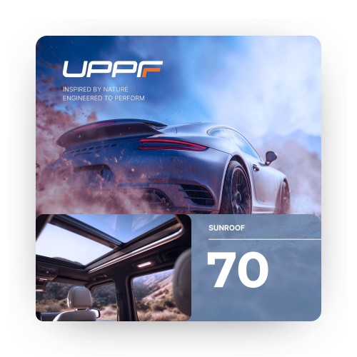 UPPF Manta Sunroof 70 – TPU защитно и слънцезащитно фолио за панорамен покрив